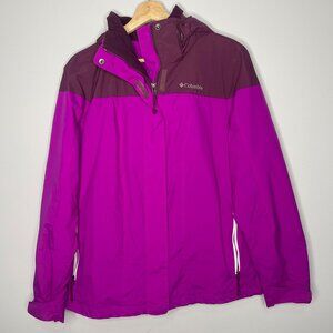 Women’s Columbia full zip winter coat Jacket Size Medium‎